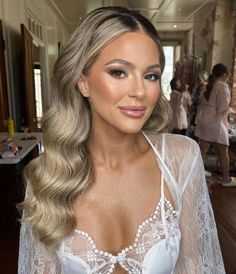 Brown Eyes Blonde Hair, Love Is In The Hair, Bridal Makeup Natural