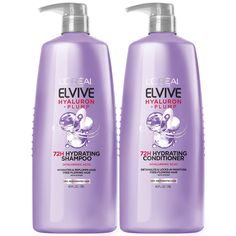 Revitalize Your Hair with ElVIVE Hyaluron + PlumpElVIVE Hyaluron + Plump is a paraben-free hydrating formula designed to breathe life into dry, dehydrated hair. It is enriched with Hyaluronic Acid, a potent moisturizer that helps hair fibers retain long-lasting moisture. This innovative regimen, inspired by skincare, results in shinier, free-flowing strands without any weigh down.72-Hour Moisture RetentionThe Hyaluron Plump Hydrating Shampoo in this regimen gently cleanses and instantly hydrates your hair. It replumps dry hair, providing up to 72 hours of moisture without weigh down. When used with the complete system, you can look forward to bouncy, shiny, free-flowing hair that feels as good as it looks.Inspired by Skincare ExpertiseThis hair care range is expert formulated with a Hyalur Elvive Shampoo, Flowing Hair, Hydrating Shampoo, Hydrating Moisturizer, Flat Hair, Purple Shampoo, Skin Care Serum, Sam's Club, Fresh Fragrances