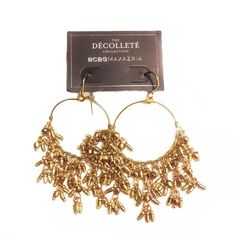 Bcbg Maxazria Earrings Gold-Toned Chandelier Hoop Beaded Boho Style $68 Faux Gold Color: Bronze-Gold Originally $68 Chic Gold Beaded Dangle Earrings, Chic Gold Dangle Beaded Earrings, Brass Dangle Hoop Earrings For Party, Small Hoop Earrings With Dangling Beads For Party, Party Brass Dangle Hoop Earrings, Gold Beaded Small Hoop Earrings For Party, Red Chandelier, Pearl Chandelier, Earring Hoop