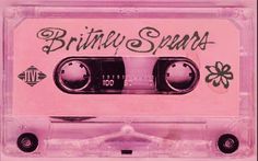 a pink cassette with the words brimley sands on it