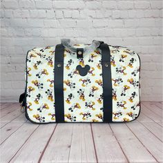 Disney Mickey Mouse 20” Duffle Traveling Bag 20”X12”X10.5” New Without Tags No Rips, No Tears, No Damages Please Understand That The Photos May Show A Slightly Different Shade Of Color Than What Would Appear In Person Due To Lighting Any Questions? Pls Feel Free To Ask We Carefully Package Each Order And Ship Out Within 1 Business Day Of Order Being Placed. Check Out Our Other Items. We Add New Items Regularly And Offer Bundle Pricing As Well. Thank You !!! Disney Rectangular Travel Bag, Traveling Bag, Disney Mickey Mouse, Disney Mickey, Travel Bags, New Items, Bag Lady, Feel Free, Tags