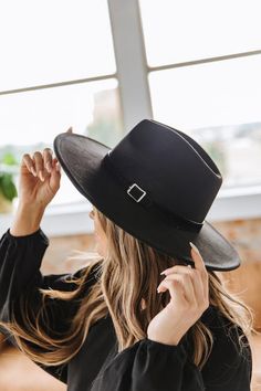 We love a good hat, and our new Tandee Wide Brim Panama Hat does not disappoint! Available in a variety of colors our hat has a wide brim and comfortable shape for the crown, making it a pretty good fit for everyone! It features a fun swede strap with a tassel and an easy buckle that you can slide on and off. Rock it with your favorite sweaters and booties all season long! Fabric: 65% Cotton, 35% Polyester Adjustable band on the inside for the perfect fit Chic Adjustable Fedora With Flat Crown, Trendy Adjustable Flat Crown Hat, Trendy Adjustable Fedora With Flat Crown, Adjustable Solid Felt Hat With Flat Crown, Adjustable Solid Color Felt Hat With Flat Crown, Adjustable Solid Flat Crown Felt Hat, Adjustable Casual Felt Hat With Flat Crown, Chic Adjustable Hat With Flat Crown, Chic Adjustable Solid Color Hat Bands