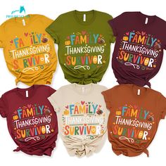 🎄 Holiday Shipping Reminder 🎄 Place your order by December 7, 2024 to ensure delivery before Christmas.❤️ Get ready for your 2024 Family Thanksgiving with this stylish and fun matching family shirt! Perfect for fall gatherings, family reunions, and Thanksgiving crew events, this tee combines comfort and humor to make your holiday extra special. Celebrate with your loved ones in a unique, custom design that's great for family photos and fall festivities. A fantastic gift idea for the whole fami 2024 Family, Family Reunion Shirts, Reunion Shirts, Fall Gathering, Fall Festivities, Thanksgiving Family, Family Shirts Matching, Family Thanksgiving, Family Reunions