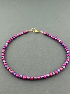 This anklet is made with crystal purple and pink seed beads.   Treat yourself or someone you love to this beautiful piece of art!  Great for spring and summer at the beach!!  Thank You for looking!! Cheap Pink Round Bead Anklets, Women Anklets, Purple Crystals, Anklet Jewelry, Body Jewellery, Spring Rings, Pink Purple, Body Jewelry, Anklets