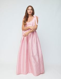 Dream Prom Dress, New York Dress, Corset Lace, Lela Rose, Column Dress, York Dress, Tea Rose, Grad Dresses, Silk Midi Dress