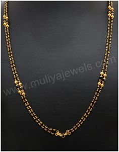 Blackbead Chain Designs, Karimani Mangalsutra, Karimani Chain Designs, Modern Mangalsutra Designs Gold, New Gold Jewellery Designs