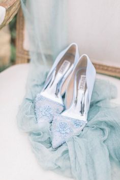 Shoes For Wedding The Bride, Blue Bridal Heels, Bride Heels, Summer Editorial, Sunny California