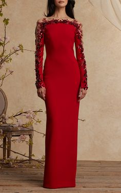 Pamella Roland, Designer Outfits Woman, Moda Operandi, Off The Shoulder, Fashion Collection, Long Dress, Beautiful Dresses, Fashion Inspo Outfits, Evening Dresses