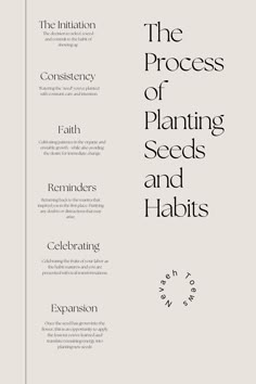 New Service, New Habits, Journal Writing Prompts, Jairzinho, Mind Body Soul, Building Block, The Building, Planting Seeds, Self Improvement Tips