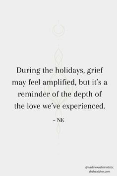 If you're feeling it, know you're not alone. Read my guide to overcome holiday grief. Youre Not Alone, You're Not Alone, The Fosters, Healing, Feelings