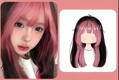 Teen Hair Colors, Hair Dye Videos, Hair Style Korea, Cute Haircuts, Hair Streaks, Dyed Hair Inspiration, Kawaii Hairstyles, Pretty Hair Color