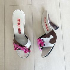 Miu Miu Heels, Gorgeous Heels, Miu Miu Shoes, Crazy Shoes, Sneaker Heels