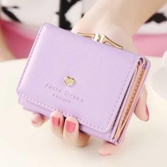 Shipping: Worldwide Express Shipping AvailableDelivery time: 🚚7-15Days Fast ShippingReturns: Fast refund,�💯100% Money Back Guarantee.Brand Name: GOT-TOGOrigin: Mainland ChinaCN: ZhejiangLining Material: PolyesterMain Material: PUMaterial Composition: PUWallet Length: ShortStyle: FashionModel Number: D018Closure Type: HaspItem Height: 3cmItem Length: 10.8cmItem Type: WalletDecoration: Cartoon PrintingItem Weight: 0.13Item Width: 9Pattern Type: SolidInterior: Interior Slot PocketInterior: Interio Three Fold, Loving Heart, Cute Wallets, Women Wallet, Purple Love, Large Wallet, Short Wallet, Coin Bag, Wallet Card