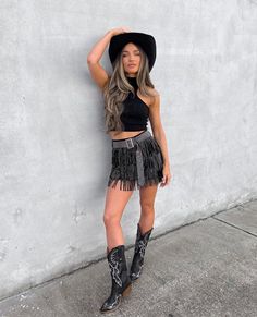 morgan wallen concert outfit, country concert, country, concert outfit, countryconcertoutfit countryconcertfit, morganwallenoutfit Bachelorette Party Outfit Black, Black Cowgirl Outfit, Nashville Bachelorette Party Outfit, Cowgirl Bachelorette Party Outfits, Fringe Skirt Outfit, Morgan Wallen Concert Outfit, Black Festival Outfit, Black Fringe Skirt, Morgan Wallen Concert