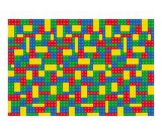 an image of a pattern made out of lego blocks