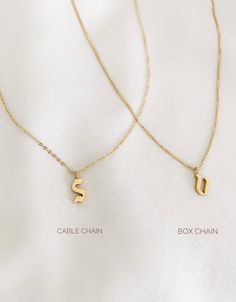 Rock it out with a gothic initial pendant paired with a box chain or cable chain for a can't-miss look. Details: ~ Material: 14K gold filled ~ Measure letter: 5.5mm Initial Pendant, Box Chain, Necklace Sizes, Gold Filled Chain, Cable Chain, Initial Necklace, Chain Styles, Ring Necklace, Gold Filled