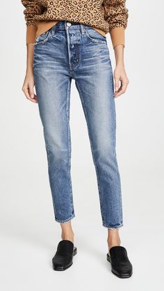 Fast Free Shipping & Free Returns on MOUSSY VINTAGE Moskee Tapered-HI Jean at Shopbop. Shop new arrivals from MOUSSY VINTAGE at Shopbop.com Busbee Style, Vintage Clothes Women, Jeans Fabric, Japanese Denim, Tapered Jeans, Japan Fashion, Coat Fashion, Vintage Jeans, Look Cool