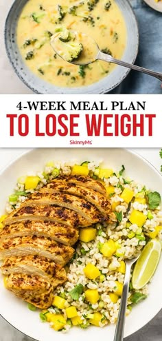 Diner Recept, Dinner Options, Flat Stomach, Detox Smoothie, Week Meal Plan, Best Diets, Breakfast Lunch