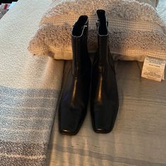 Size 7 Medium. Has A Buckle On The Side Of Boots. Zipper On Inner With Etienne Aigner Pull On The Zipper. Etienne Aigner, On The Side, Leather Ankle Boots, Boots Booties, Bootie Boots, Ankle Boots, Size 7, Buckle, Women Shoes