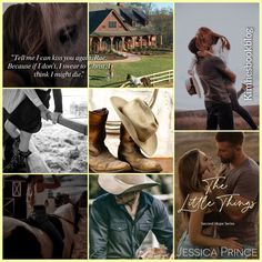 a collage of photos with cowboy boots and horses in front of a house, the text reads tell me i can fix you again because it doesn't have time for this