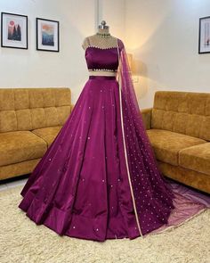 Plum Lehenga, Lehenga Shopping, Bridesmaids Lehenga, Lehenga Bridesmaid, Bridesmaid Lehenga, Long Frock Designs, Latest Bridal Lehenga