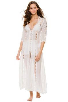 Beach Wardrobe, White Kimono, Fringe Kimono, Sheer Kimono, Chiffon Kimono, Facebook Pixel, White Fringe, Long Kimono, Kimono Cardigan