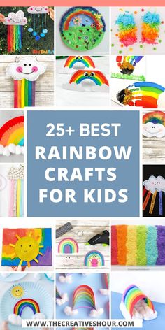 the 25 best rainbow crafts for kids