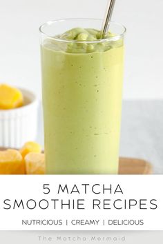 5 matcha smoothie recipes that are delicious and nutritious