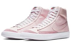 Nike Blazer Mid 77 VNTG WE Pink Foam CD8238-600 Nike Blazer Mid 77 Rosa, Nike Blazer Mid 77 Pink, Pink Nike Blazers, Nike Blazer Mid 77 Women, Blazer Mid 77 Vintage, Blazers Shoes, Nike Blazer Mid 77, Spring Sneakers, Nike Blazer Mid