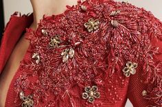 Blooming Desire Gown | Teuta Matoshi Traditional Embellished Evening Dress, Embroidered Red Gala Dress, Red Embroidered Dress For Gala, Elegant Embellished Evening Dress For Festive Occasions, Luxury Red Evening Dress, Elegant Embellished Evening Dress For Red Carpet, Elegant Floral Embellished Festive Dresses, Luxury Embellished Red Dresses, Traditional Embellished Evening Dress For Party