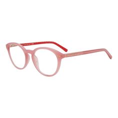 These Kate Spade KS Kinslee 35J womens round reading glasses, feature a pink plastic frame and clear blue block lenses. Size and dimensions for the Kate Spade model KS Kinslee are lens 48mm x bridge 19mm x temple 140mm. This frame will come with Kate Spade case, cloth and paperwork, and they can be fitted with your prescription by your eye doctor. Pink Glasses Frames, Pink Reading Glasses, Black Gold Sunglasses, Pink Eyeglasses, Kate Spade Sunglasses, Tortoise Sunglasses, Round Eyeglasses, Blue Block, Pink Plastic