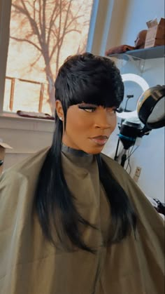 27 Piece Mullet, Mullet Hairstyle Women Black Woman, Short Relaxed Hairstyles, Competition Hair, Sophisticated Hairstyles