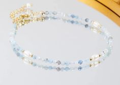 Anklets Diy, Blue Anklet, Crystal Anklet, Beaded Anklet, Baby Pearls, Beaded Anklets, Ankle Bracelet, Natural Pearl, Anklet Jewelry