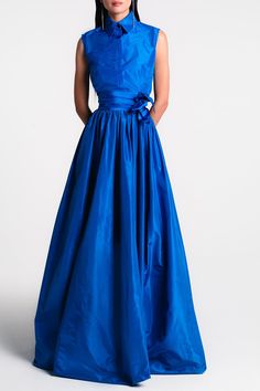 CATHERINE REGEHR-Collared Shirt Ballgown Skirt Set- Ballgown Skirt, Ball Skirt, Rock Outfit, Marissa Collections, Ball Gown Skirt, Mob Dresses, Couture Mode, Dressed To The Nines, Dressy Dresses