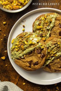 Discover the most irresistible combination of flavors in this mouth-watering pistachio chocolate chip cookie recipe. With a buttery dough and a perfect balance of sweet and salty, these cookies are sure to be the star of any gathering. Give them a try and see why they're becoming a favorite for cookie lovers everywhere!