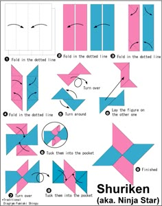 how to make an origami bird that looks like it is in the air