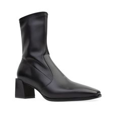 Nightingale Black Leather Heeled Boots | Bared Footwear The Nightingale, Luxe Design, Support System, Nightingale