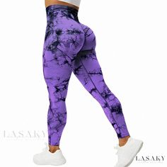 Lasaky - High-Rise Yoga Leggings for Female Fitness Enthusiasts Womens Clothing Patterns, Sleeveless Outfit, Black Tie Dye, Female Fitness, Leggings For Women, Womens Wellness, Active Wear Outfits, Yoga Wear, Color Stripes