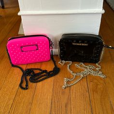 Victoria Secret Small Purses. Perfect For A Night Out For Small Items. Nwot. Smoke Free Home. Trendy Pink Bag For Night Out, Victoria's Secret Pink Party Bags, Girly Accessories, Victoria Secrets, Victoria Secret Bags, Small Purse, Baby Bag, Small Items, Victoria's Secret Pink