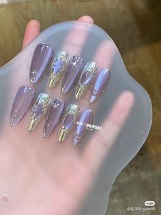 Grad Nails, Unique Nail Art, Fake Nails Designs, Beauty Nails Design