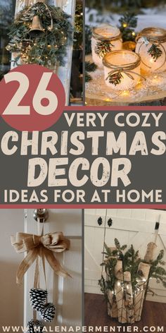 25 very cozy christmas decor ideas for athomes that are easy to make and cheap