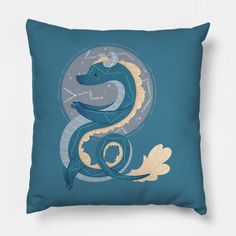 A gentle starry dragon -- Choose from our vast selection of throw pillows to match with your desired size to make the perfect custom pillow. Pick your favorite: Movies, TV Shows, Art, and so much more! Available in extra small, small, medium, large. For beds, couches/sofas, love seats, and chairs. Perfect for decoration. Dragon Pillow, Custom Pillow, Custom Pillows, Constellations, Sofa Couch, Love Seat, Science Fiction, Favorite Movies, Tv Shows