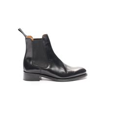 Elevate your style with Silvia Chelsea Boot. Meticulously crafted in England from polished black calf leather, it features a leather sole, Goodyear welting, and a discreet, ultra-thin rubber layer for enduring comfort without compromising the classic aesthetic. Timeless elegance in every step. Made in England.  Chelsea Boot in Black Calf Leather Fully leather lined with full leather insole Goodyear welt construction Leather sole with an ultra thin rubber layer for ultra-comfort Heel height: 3cm Classic Aesthetic, Black Chelsea Boots, Comfortable Heels, Goodyear Welt, Mens Jewelry Bracelet, Horse Hair, Chelsea Boot, Natural Material, Badger