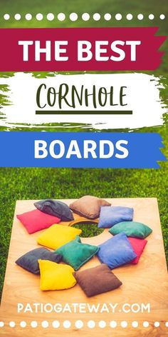 the best cornhole boards for your backyard or lawn are easy to make and perfect for entertaining