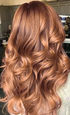 Golden Copper Hair, Red Balayage Hair, Rambut Brunette, Copper Red Hair, Hair Shadow, Human Hair Wigs Blonde, Copper Hair Color, Long Hair Color