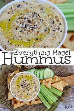 hummus is an easy appetizer to serve with asparagus and cucumbers