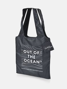 Made from 100% Ocean Plastic fabric, the Out of the Ocean® Foldable Pocket Tote is your everyday companion, featuring comfortable shoulder straps and a small attached pouch for tucking away when not in use. It's perfect for throwing into another tote on-the-go for impromptu shopping trips or road trip adventures. Casual Foldable Nylon Shoulder Bag, Recyclable Nylon Bag For On-the-go, Reusable Nylon Bags For Everyday Use, Everyday Reusable Nylon Bags, Functional Reusable Pouch Bag, Functional Reusable Bags, Functional Reusable Everyday Bags, Casual Foldable Shoulder Bag For Everyday Use, Functional Everyday Reusable Bags