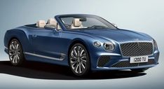 the new bentley continental convertible is shown