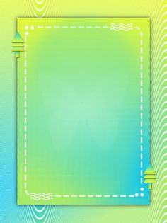 an abstract background with a square frame in the center and lines on it, as well as dots