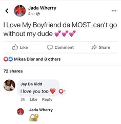 tweets from jada wherry, who are sharing the same message